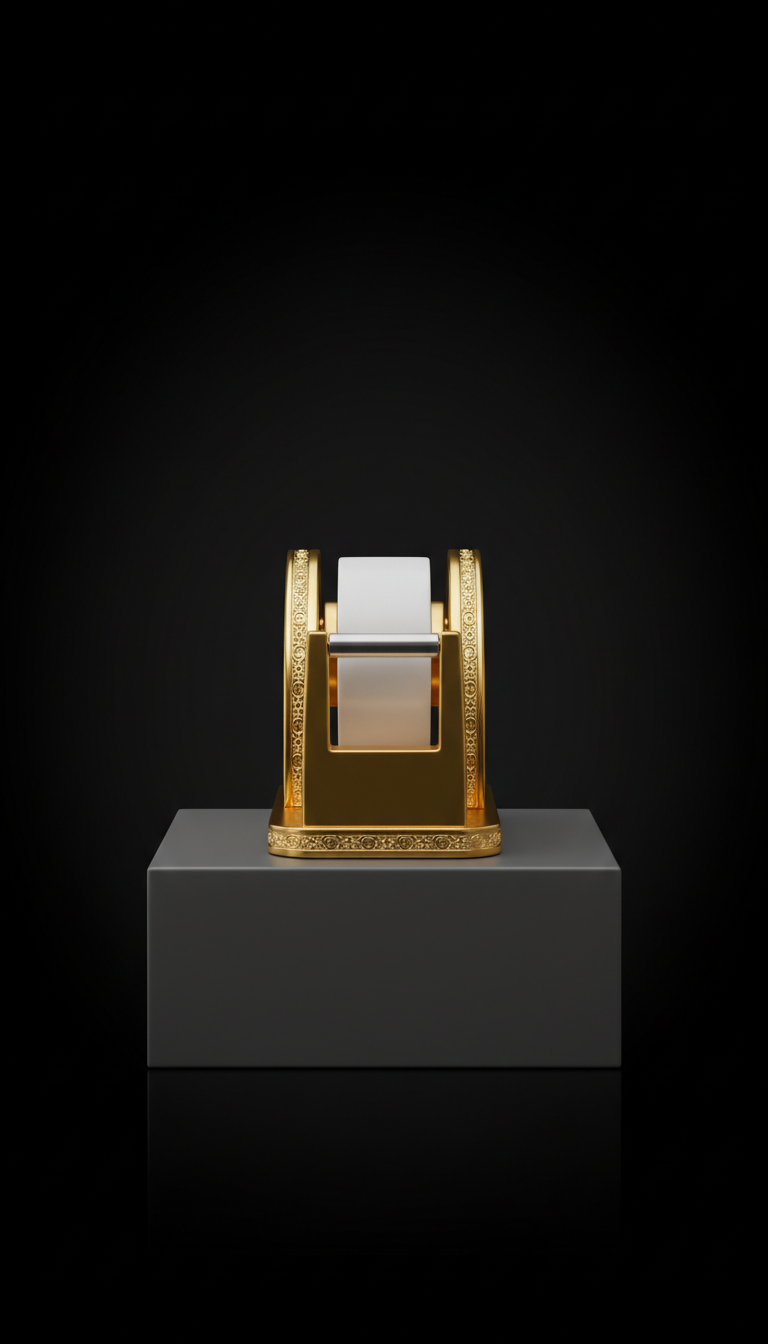 Gold-Edged Tape Dispenser