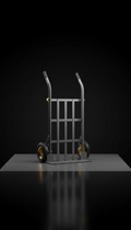 Graphite Gray Dolly with Gold Hardware