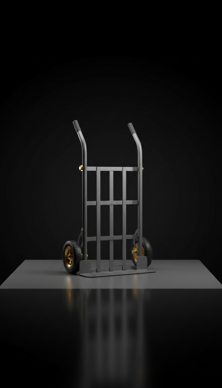 Graphite Gray Dolly with Gold Hardware